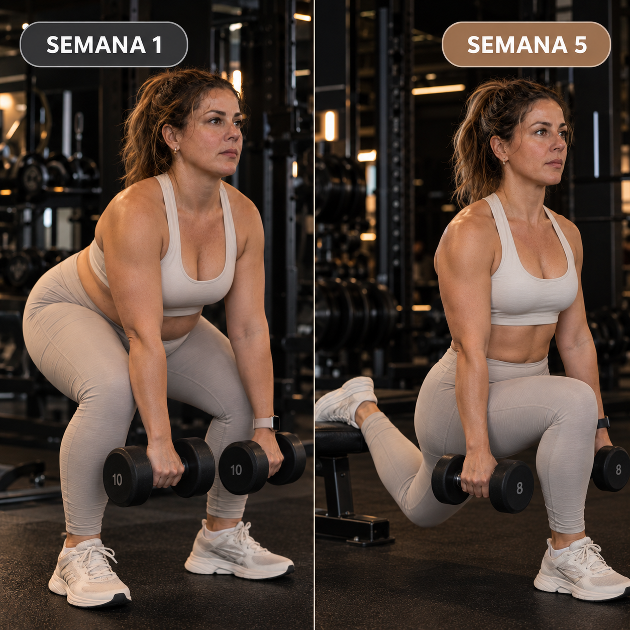 Progressão de estímulos a cada 4 semanas